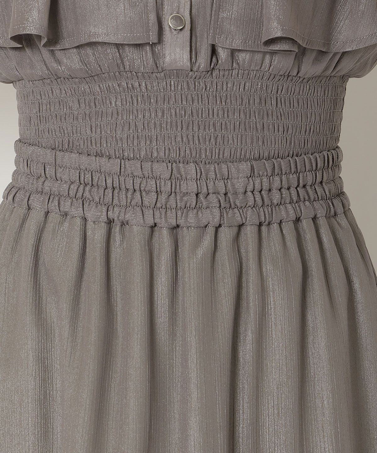 REDYAZEL「シャイニー楊柳ティアードスカート」|フレア|