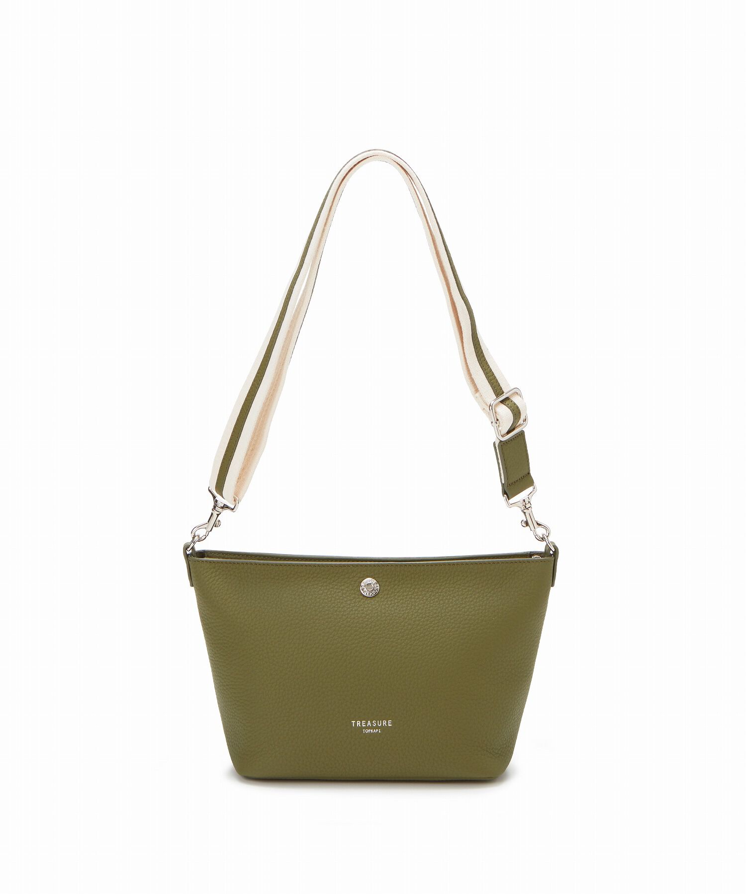 TOPKAPI TREASURE「【TREASURE TOPKAPI】 ソフトシュリンク テープ コンビ レザー ミニショルダーバッグ」|ショルダー・メッセンジャー|