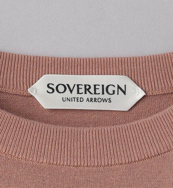 UNITED ARROWS「＜SOVEREIGN＞ハイゲージ クルーネックニット」|ニット・セーター|