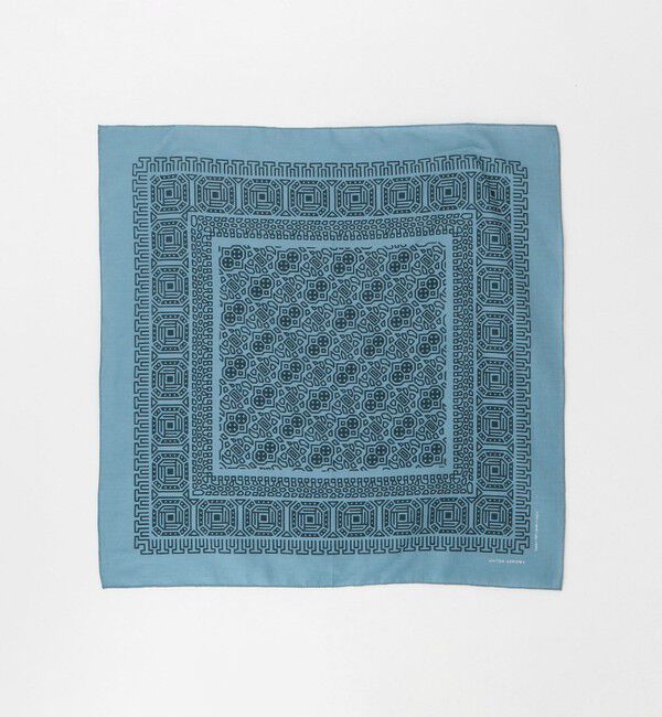 UNITED ARROWS「ジオメトリック バンダナ」|ハンカチ|