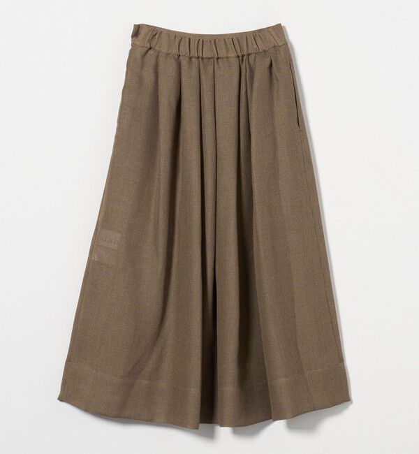 UNITED ARROWS「＜dahl&rsquo;ia＞タック フレアスカート」|フレア|