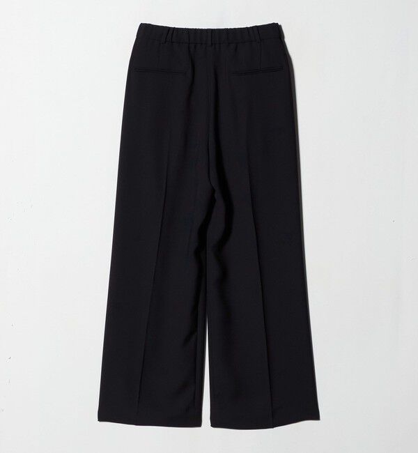 UNITED ARROWS「2タック ワイドパンツ‐UVカット 接触冷感 吸水速乾 帯電防止 ウォッシャブル‐」|チノ|