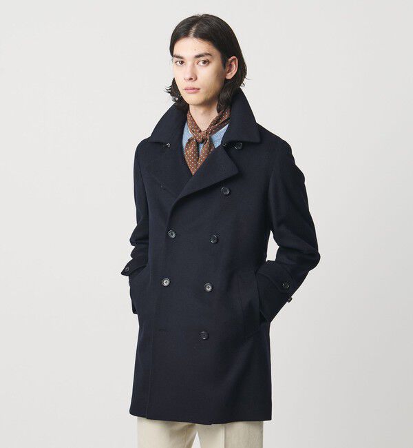 UNITED ARROWS「ウール カシミヤ ビーバー ショートトレンチコート」|トレンチコート|