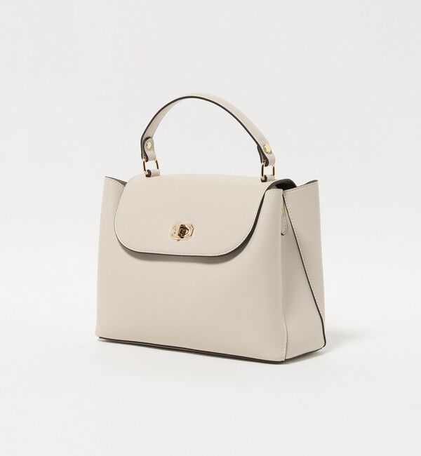 UNITED ARROWS「ダブルフェイス ワンハンドル バッグ」|ハンドバッグ|