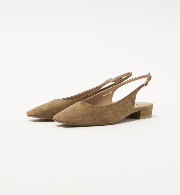 UNITED ARROWS「スエード スリングバック サンダル」|サンダル|