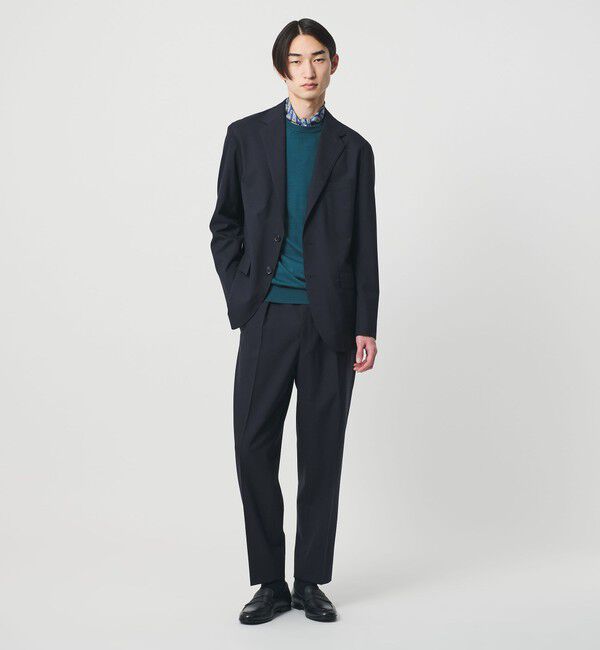 UNITED ARROWS「＜SOVEREIGN＞トロピカル ウール ２ボタン テーラードジャケット RELAX MODEL」|スーツ|