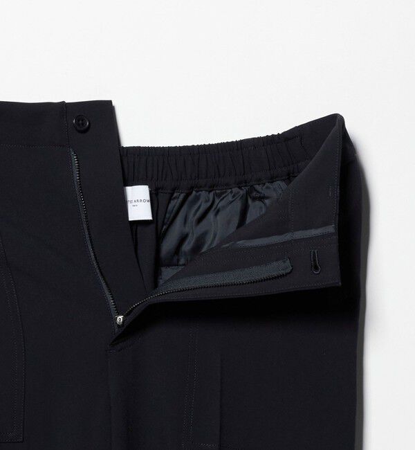 UNITED ARROWS「アセテートポリエステル ベイカーパンツ」|チノ|