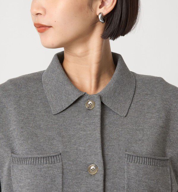 UNITED ARROWS green label relaxing「ポロニット カーディガン ウォッシャブル」|カーディガン|