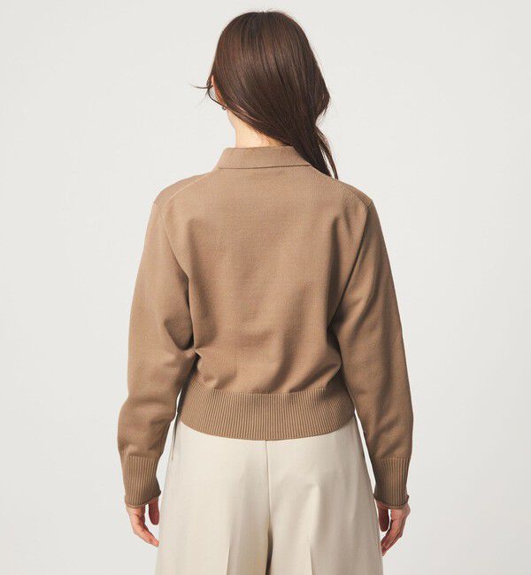 UNITED ARROWS green label relaxing「ポロニット カーディガン ウォッシャブル」|カーディガン|