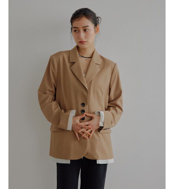 EMMEL REFINES「＜EMMEL REFINES＞EM タチキリ テーラード ジャケット」|テーラードジャケット|