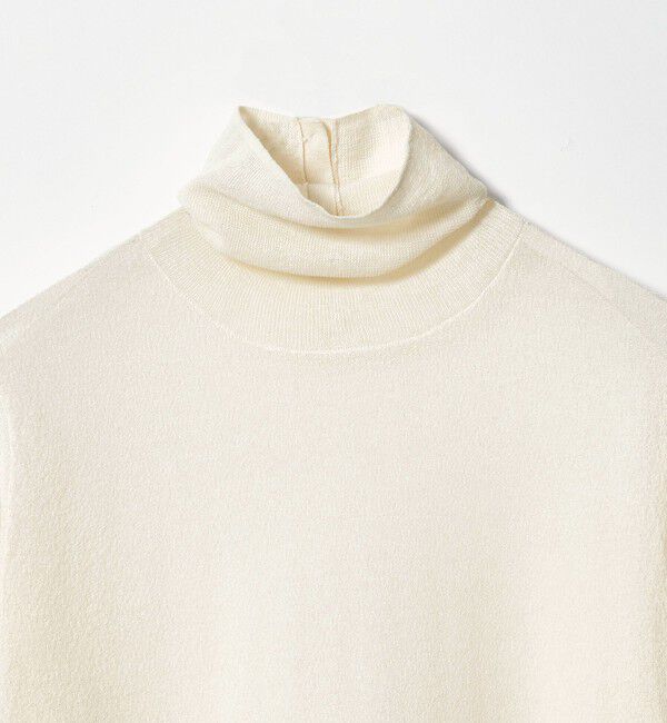 UNITED ARROWS green label relaxing「＜SEASONAL COLLECTION＞ハイゲージ シアー タートル プルオーバー ウォッシャブル」|ニット・セーター|