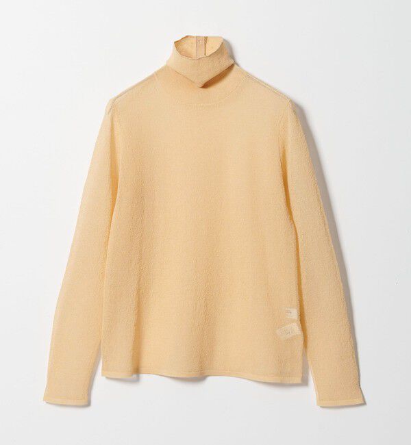 UNITED ARROWS green label relaxing「＜SEASONAL COLLECTION＞ハイゲージ シアー タートル プルオーバー ウォッシャブル」|ニット・セーター|