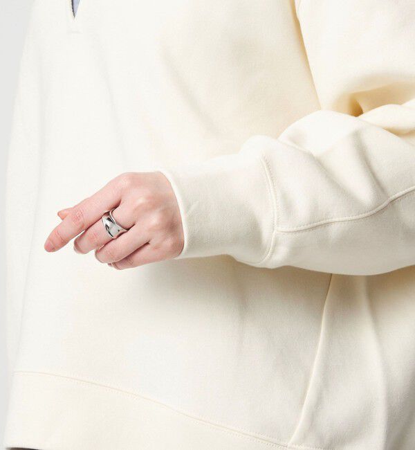 UNITED ARROWS green label relaxing「【WEB限定】＜at ease＞ダブルフェイス 裏起毛 プルオーバー カットソー」|Tシャツ・カットソー|