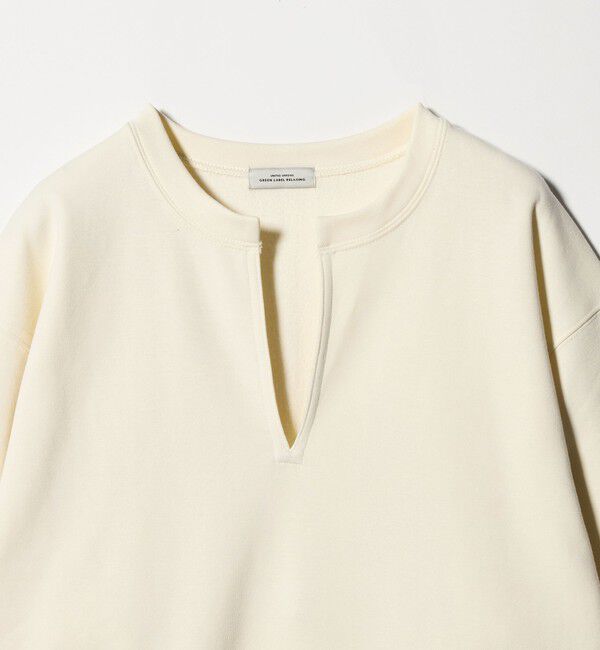 UNITED ARROWS green label relaxing「【WEB限定】＜at ease＞ダブルフェイス 裏起毛 プルオーバー カットソー」|Tシャツ・カットソー|