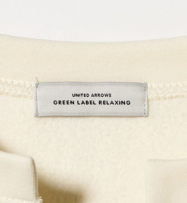 UNITED ARROWS green label relaxing「【WEB限定】＜at ease＞ダブルフェイス 裏起毛 プルオーバー カットソー」|Tシャツ・カットソー|