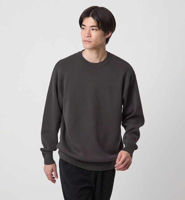 UNITED ARROWS green label relaxing「コットン スウェット クルーネック ニット」|ニット・セーター|