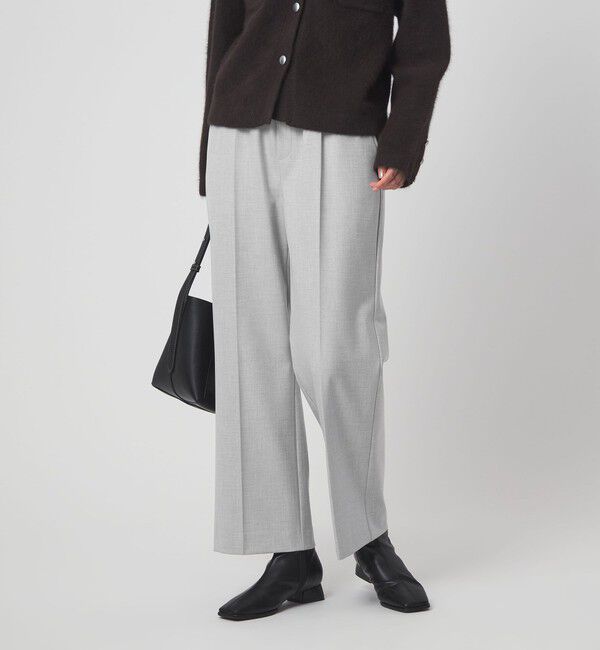 UNITED ARROWS green label relaxing「TR ニーハイフレアパンツ」|その他|LT.GRAY