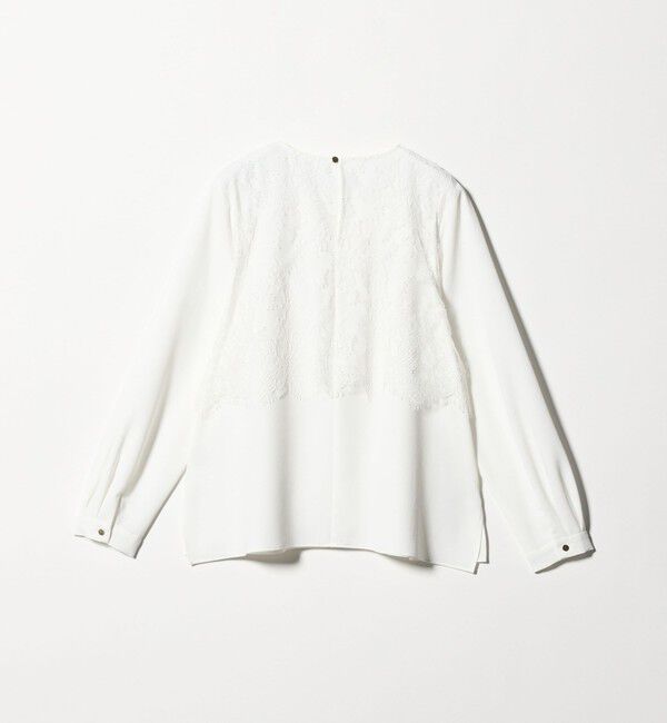 UNITED ARROWS green label relaxing「カサネ レース ブラウス」|シャツ・ブラウス|