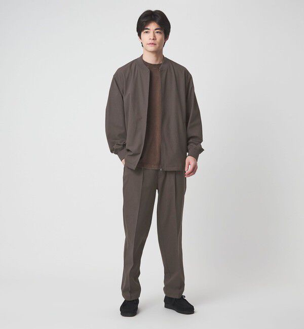UNITED ARROWS green label relaxing「FREELITCH リブ ブルゾン -2WAYストレッチ・吸水速乾-」|ブルゾン・スタジャン|