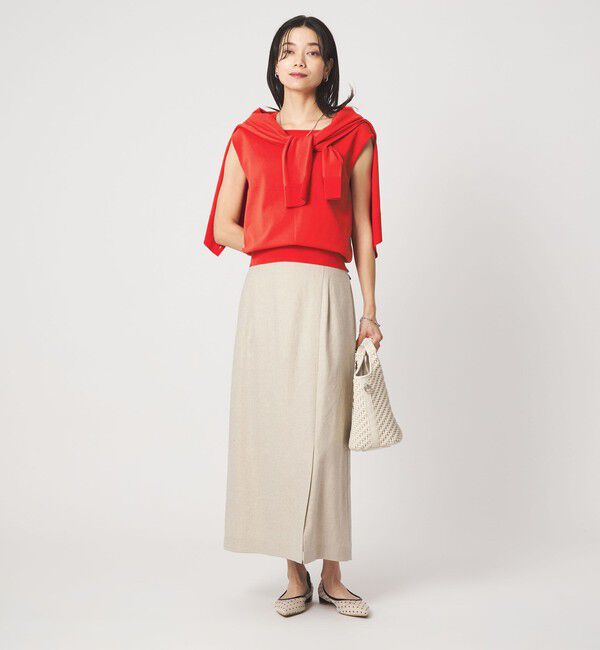 UNITED ARROWS green label relaxing「HIYOKE クルーネック ニット カーディガン マシンウォッシャブル 接触冷感 UVカット 遮熱」|カーディガン|