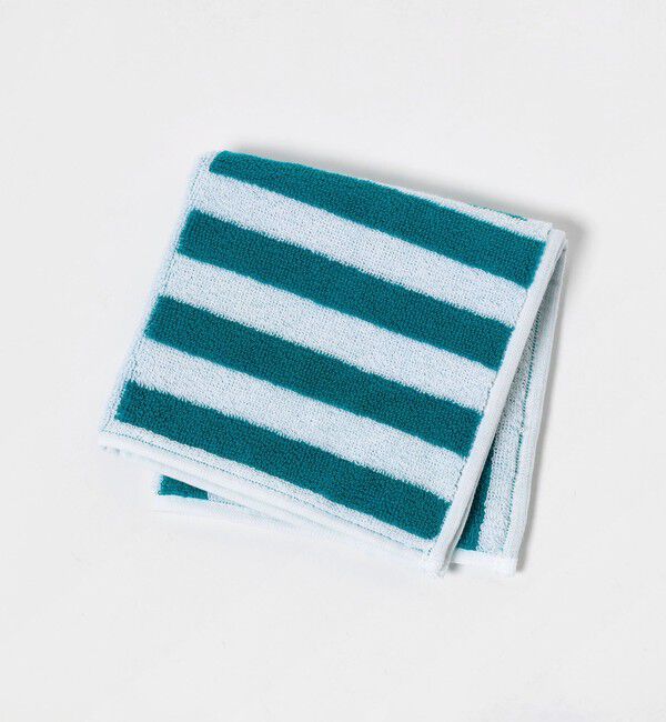 BEAUTY&YOUTH UNITED ARROWS「パネル ボーダー タオル ハンカチ」|ハンカチ|WHITE