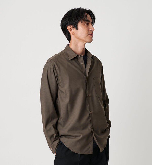 BEAUTY&YOUTH UNITED ARROWS「尾州 TW レギュラー シャツ FORM TAPERD型  ウォッシャブル MADE IN JAPAN」|シャツ・ブラウス|