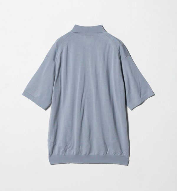 BEAUTY&YOUTH UNITED ARROWS「SPIFFY ウール 3B ショートスリーブ ポロシャツ ウォッシャブル」|ニット・セーター|