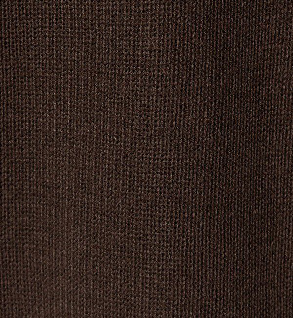 BEAUTY&YOUTH UNITED ARROWS「【WEB限定 WARDROBE SMART】マシーンウォッシャブル ウールミックス アゼ モックネック」|ニット・セーター|