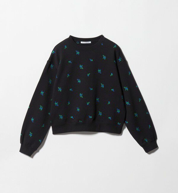 BEAUTY&YOUTH UNITED ARROWS「コットン裏毛 エンブロイダリー スウェットプルオーバー」|スウェット・ジャージ|