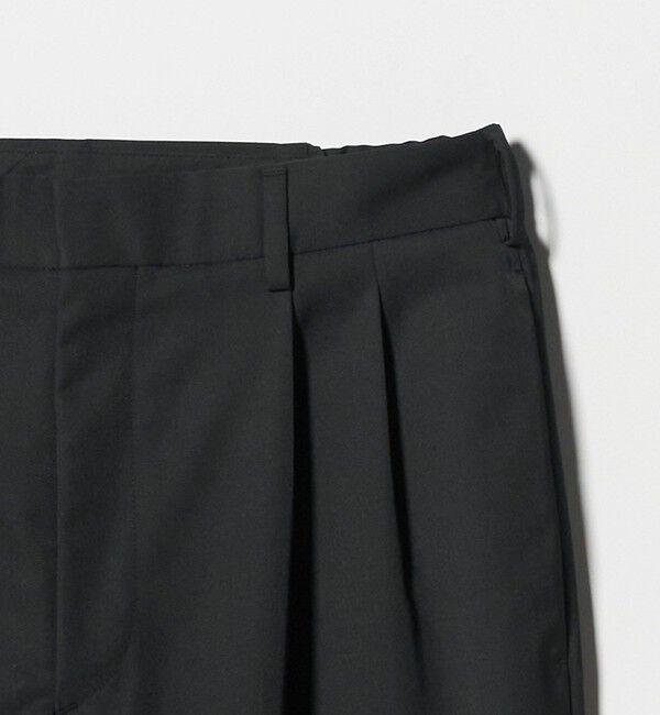 BEAUTY&YOUTH UNITED ARROWS「ツイル ギャバ バギー スラックス NO.9」|チノ|