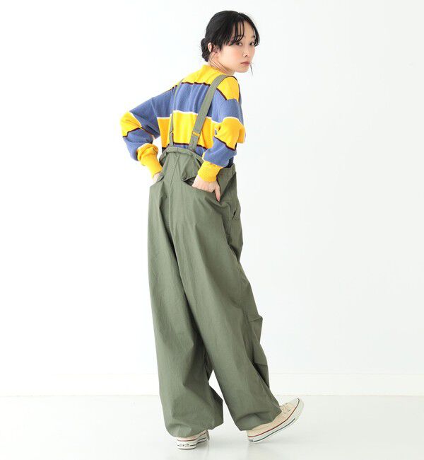 BEAMSBOY「BEAMS BOY / US ARMY オーバー パンツ」|オールインワン|