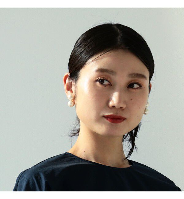 Demi-Luxe BEAMS 「Demi-Luxe BEAMS / ダブルパール イヤリング」|その他|