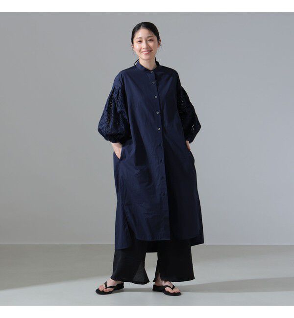 Demi-Luxe BEAMS 「【別注】TICCA / レース パフスリーブワンピース」|ワンピース|