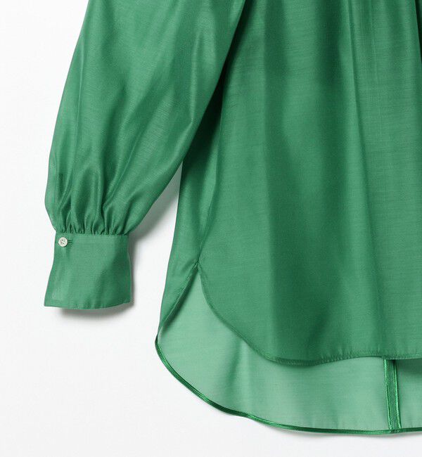 Demi-Luxe BEAMS 「オーガンジー リボンブラウス」|シャツ・ブラウス|