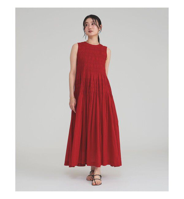 Demi-Luxe BEAMS 「ne Quittez pas / ボイル シャーリング ワンピース」|ワンピース|