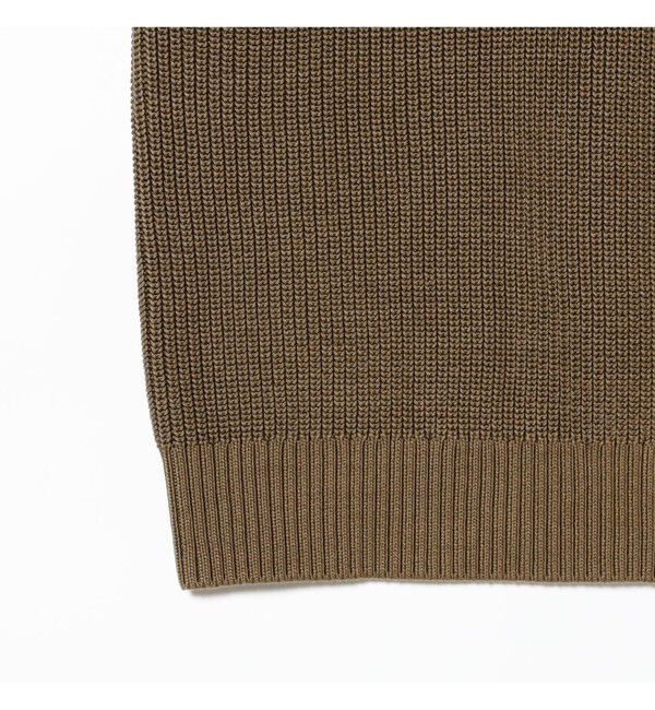 Demi-Luxe BEAMS 「コットン 畦編みベスト」|ニット・セーター|