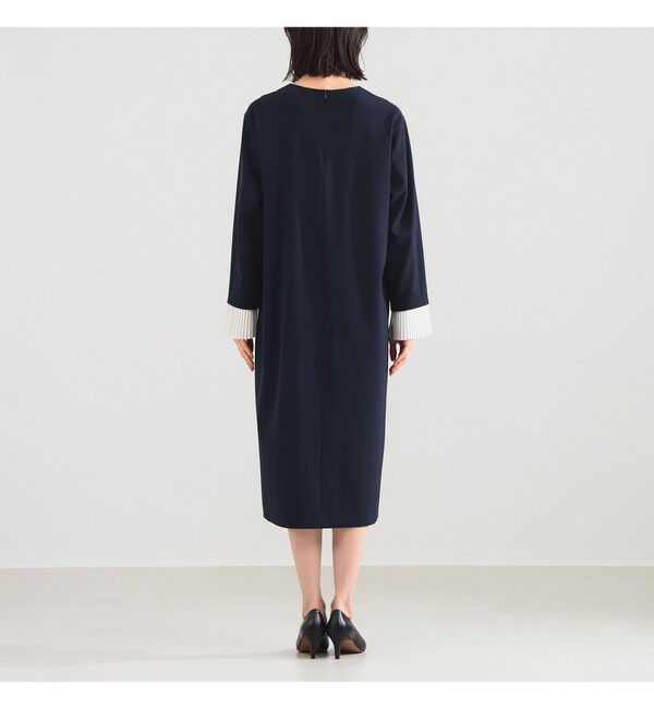 Demi-Luxe BEAMS 「プリーツカフス ワンピース＊」|ワンピース|