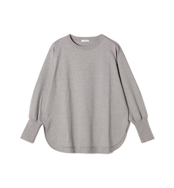 SHIPS for women「ロング リブ スリーブ カットソー  ボーダー / ソリッド」|Tシャツ・カットソー|