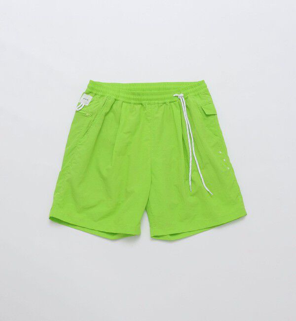 SHIPS any「迷迭香: ナイロン ハーベスト ショーツ」|その他|ライトグリーン