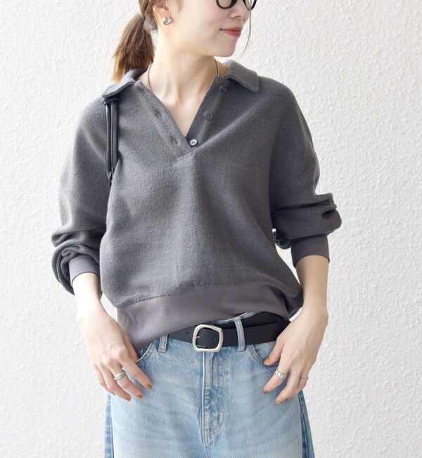 SHIPS any「SHIPS any:〈手洗い可能〉サカリバ コンパクト ポロシャツ プルオーバー」|ポロシャツ|