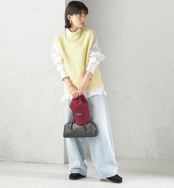 SHIPS for women「杢フォックス カシミヤ ニット ベスト」|ベスト・ジレ|