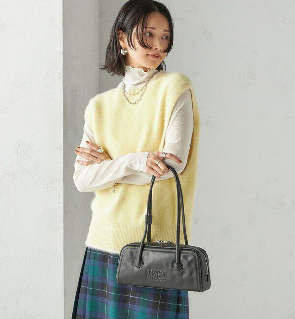 SHIPS for women「杢フォックス カシミヤ ニット ベスト」|ベスト・ジレ|