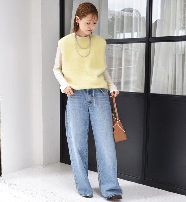 SHIPS for women「杢フォックス カシミヤ ニット ベスト」|ベスト・ジレ|