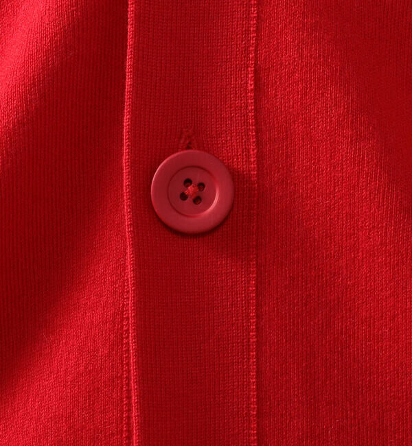 CABaN「CABaN コットンカシミヤ バイカラーVネックカーディガン」|カーディガン|