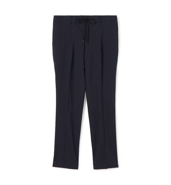 TOMORROWLAND MENS「Super120'sウールポリエステル 1プリーツイージースラックス」|スラックス|69 ネイビー