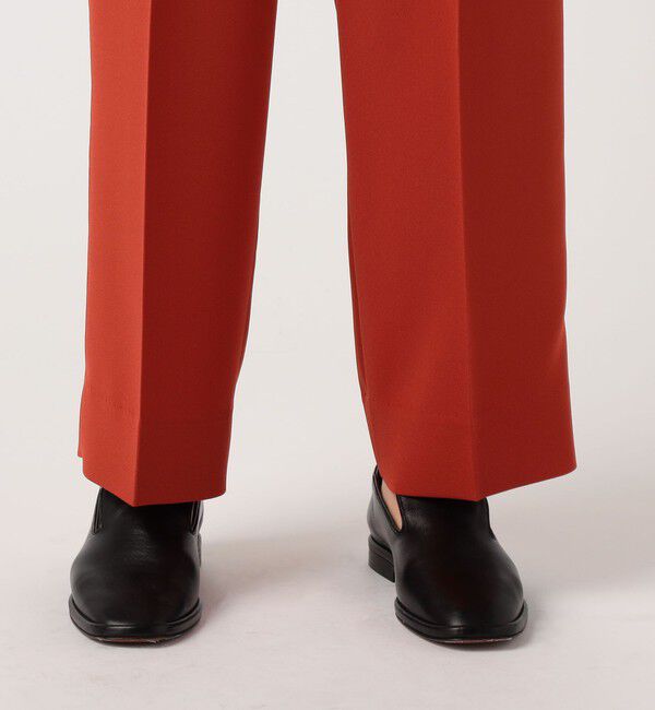 Edition「バックサテンジョーゼット スラックス」|スラックス|