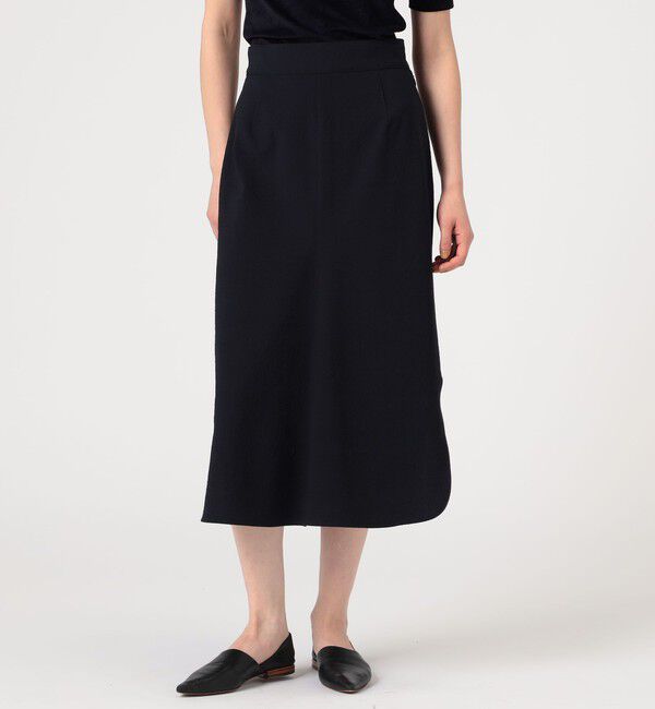 BACCA「シアサッカー ストレートスカート」|スカート|