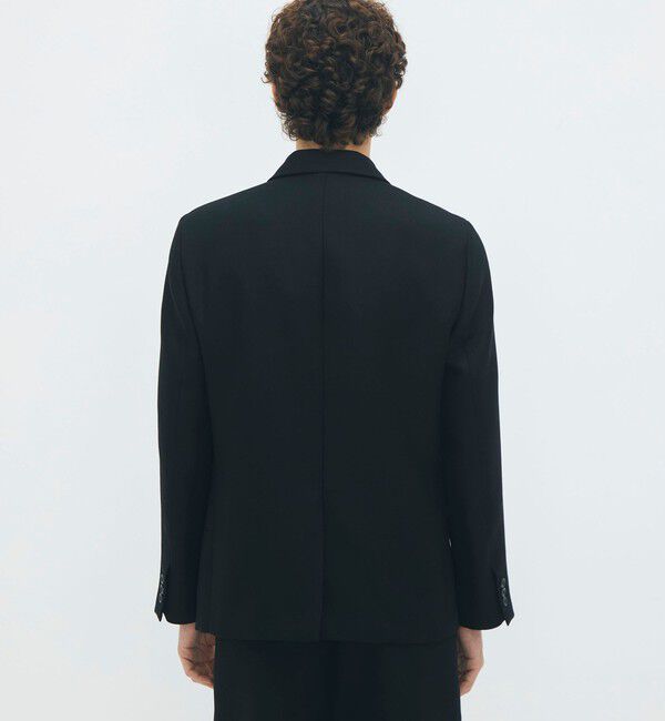 CABaN「ウールダブルクロス 4ボタンジャケット」|テーラードジャケット|