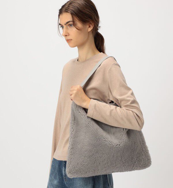 TOMORROWLAND GOODS「GALERIE VIE ムートン 2-wayトートバッグ」|トートバッグ|