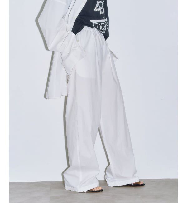  「《予約》EASY PANTS : パンツ」|その他|ホワイト